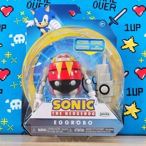 Jakks Pacific Sonic the Hedgehog 4" EGGROBO with BLASTER Sega Collectible New